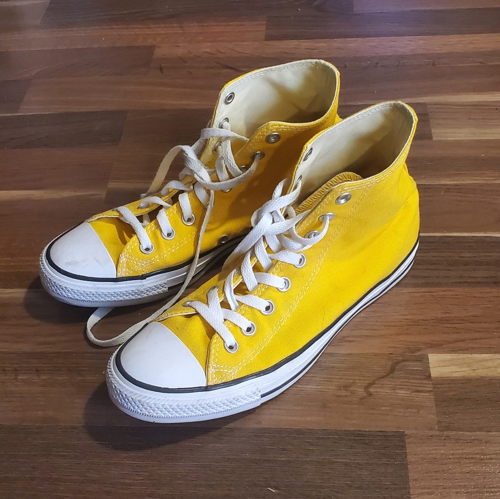 Converse Shoes Yellow